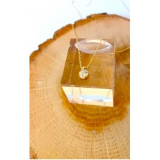 Κολιέ Σε Κίτρινο Χρυσό 14Κ Ζιργκόν (N249)